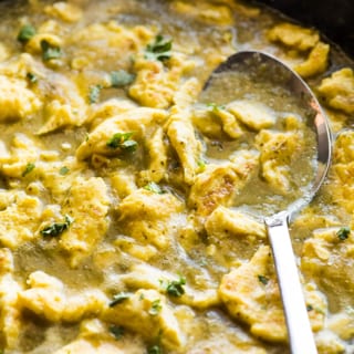 Huevos con Chile Verde