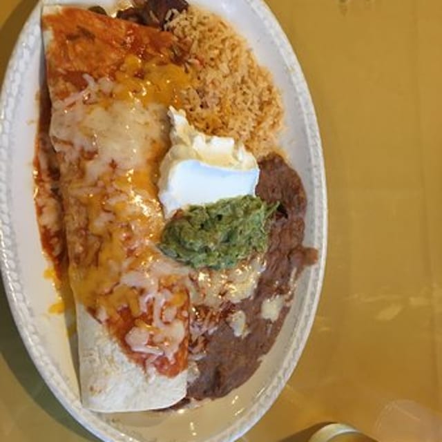 Breakfast Burrito Deluxe.