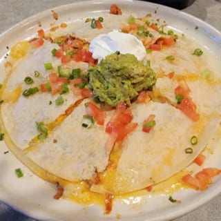 Quesadilla with Guacamole & Sour Cream