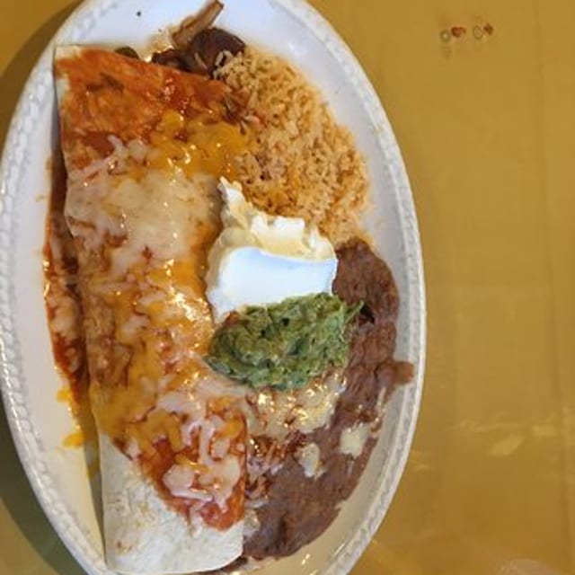 Breakfast Burrito Deluxe.