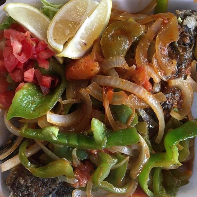 Pescado Frito / Deep Fried Whole Fish.